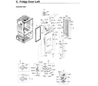 Samsung RF23HCEDBWW/AA-12 fridge door lt diagram
