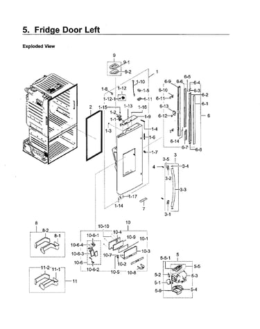 Fridge door lt