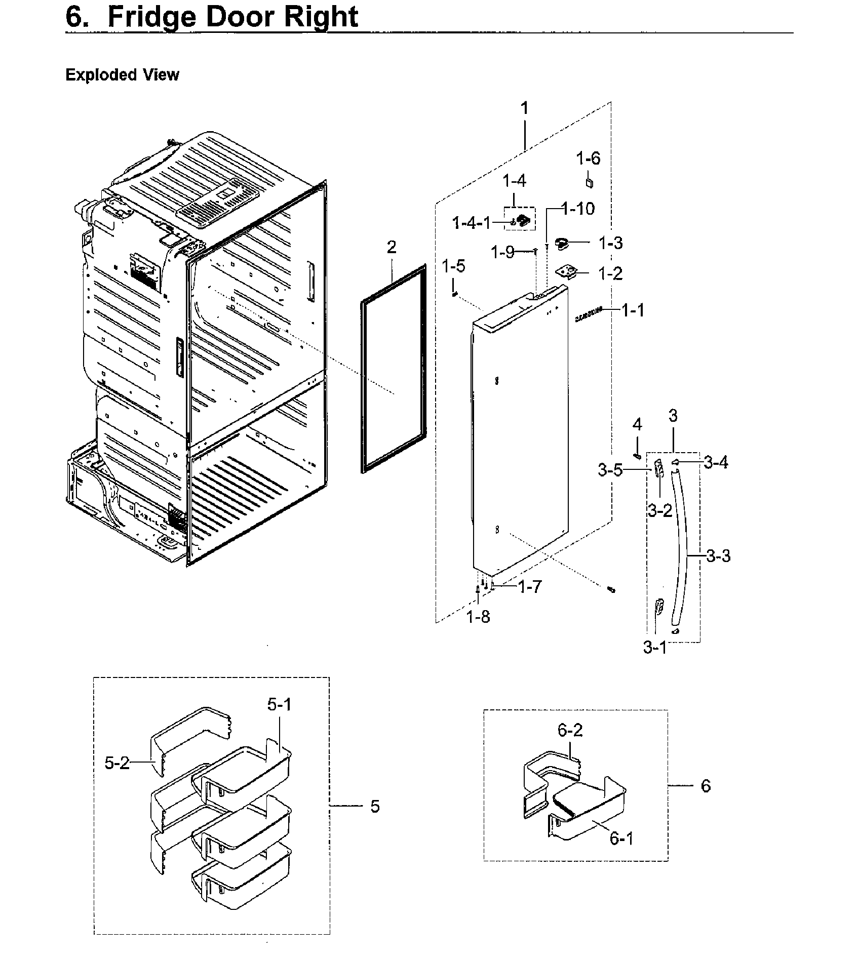 FRIDGE DOOR RT