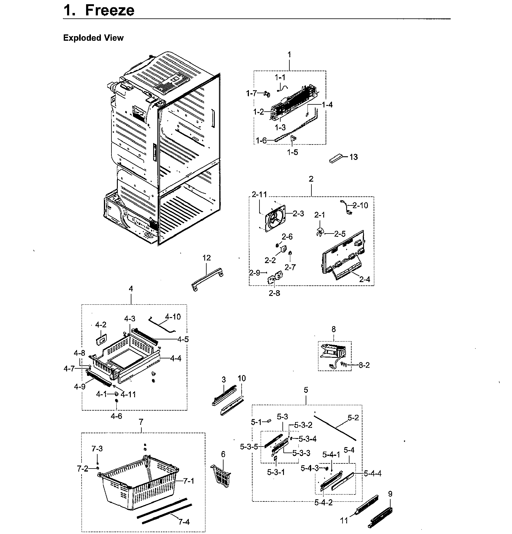 Freezer / icemaker