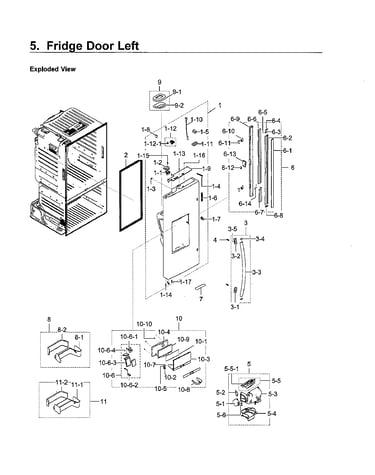 Fridge door lt