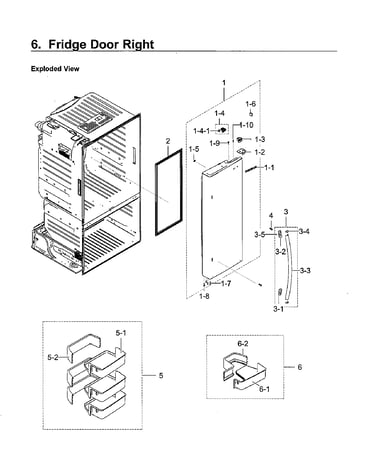 Fridge door rt