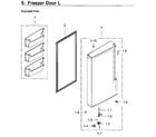 Samsung RF24J9960S4/AA-04 freezer door lt diagram