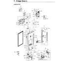 Samsung RF24J9960S4/AA-04 fridge door lt diagram