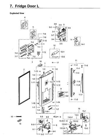 Fridge door lt