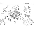 Bosch SHX46L15UC/55 base diagram