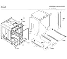 Bosch SHP68T55UC/09 frame diagram