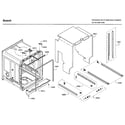 Bosch SHP68T55UC/09 frame diagram