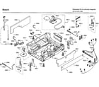 Bosch SHP68T55UC/09 base diagram
