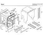 Bosch SHPM98W75N/01 frame diagram