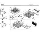 Bosch SHXM63W55N/01 rack asy diagram
