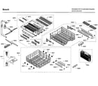 Bosch SHXM78W52N/01 rack asy diagram