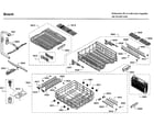 Bosch SHXM98W75N/01 rack asy diagram