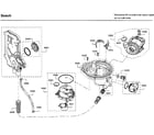 Bosch SHEM63W52N/01 pump diagram