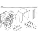 Bosch SHEM78W52N/01 frame diagram
