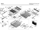 Bosch SHEM78W55N/01 rack asy diagram