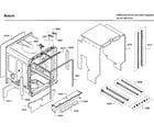 Bosch SHXN8U55UC/09 frame diagram