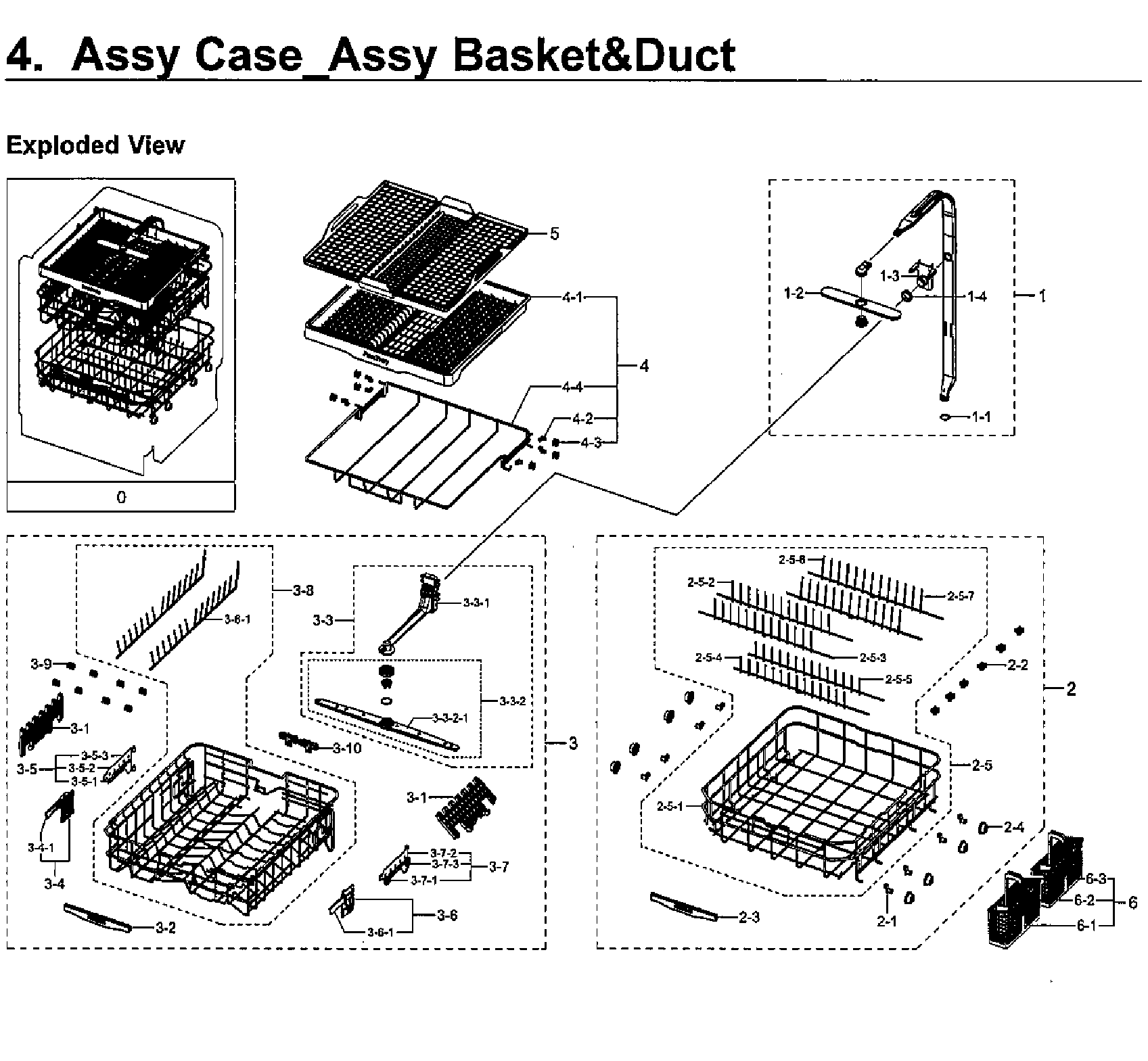 Basket & duct