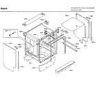 Bosch SHX7ER55UC/93 cabinet diagram
