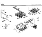 Bosch SHX7ER55UC/93 rack asy diagram