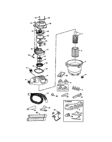 Wet/dry vacuum