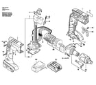Bosch SGH182-01 screwgun diagram