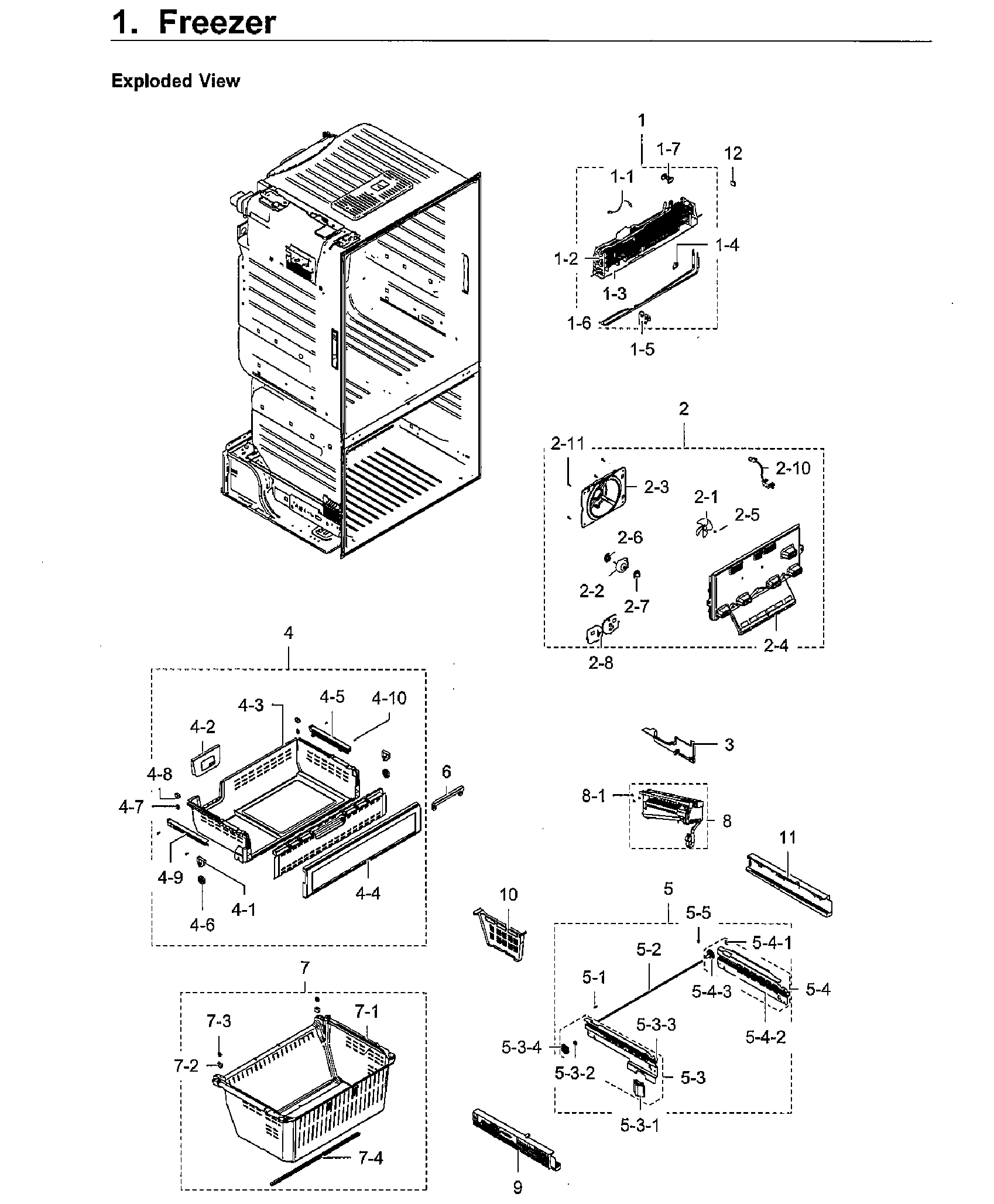 Freezer / icemaker