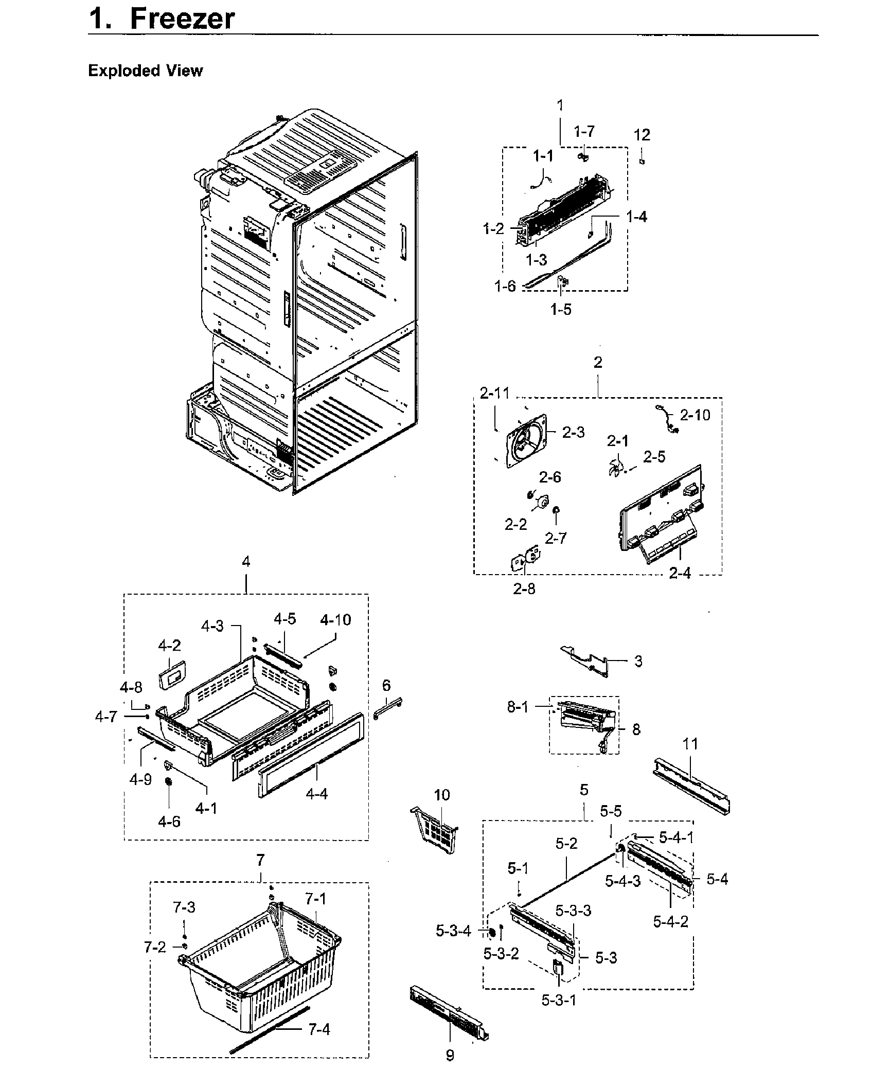 Freezer / icemaker