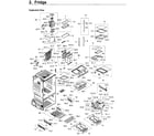 Samsung RF28HFEDBWW/AA-10 fridge diagram