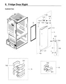 Fridge right door