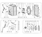 Haier HLP141E-CF05R0E0000 cabinet parts diagram
