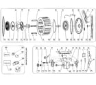 Haier HLP141E-CF05R0E0000 inside parts diagram