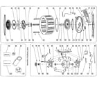 Haier HLP141E-CF06M0E0M00 inside parts diagram