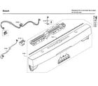 Bosch SHSM63W56N/01 control panel diagram