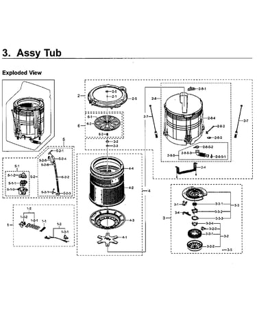 Tub asy