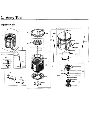 Tub asy