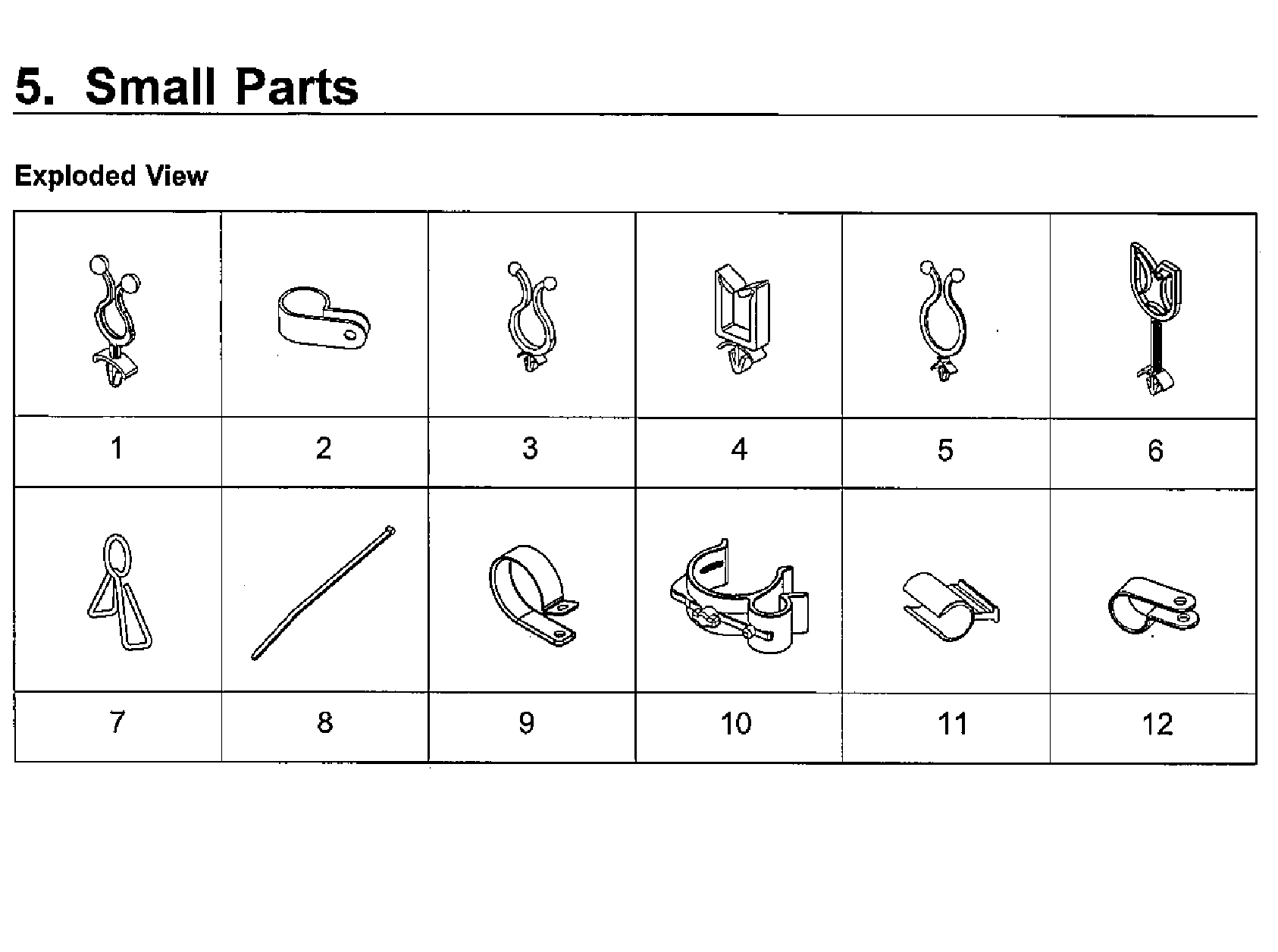 Small parts