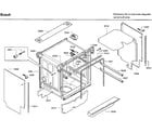 Bosch SHX7ER55UC/01 cabinet diagram