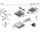 Bosch SHX7ER55UC/01 rack asy diagram