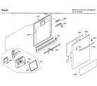 Bosch SHX7ER55UC/44 door diagram