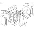 Bosch SHX7ER55UC/50 cabinet diagram