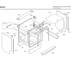 Bosch SHX7ER55UC/55 cabinet diagram