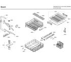 Bosch SHX7ER55UC/55 rack asy diagram