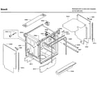 Bosch SHX7ER55UC/82 cabinet diagram