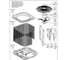 ICP N4H348GLE100 outer parts diagram