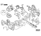 Bosch GSA18V-083B saw asy diagram