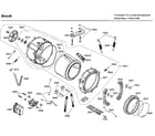 Bosch WFMC8400UC/07 tub diagram