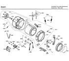Bosch WFMC8401UC/10 tub diagram