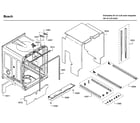 Bosch SHXM65W55N/01 frame diagram