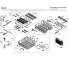 Bosch SHXM65W55N/01 rack diagram